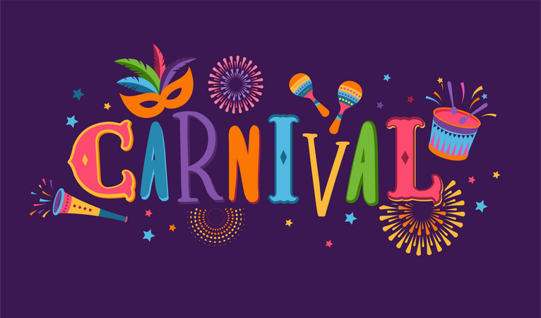 Carnival party  Illustration