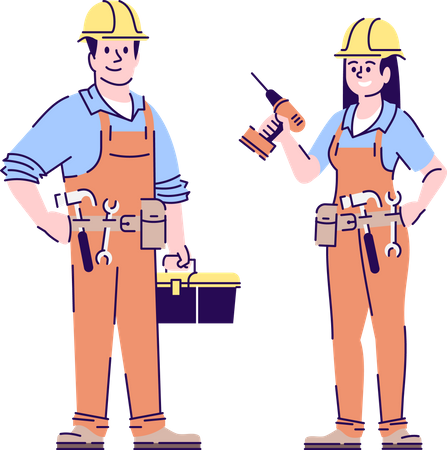 Carpenters  Illustration