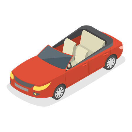 Carro esportivo  Ilustração
