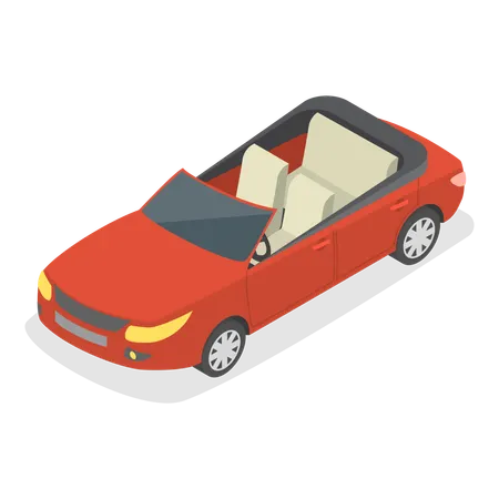 Carro esportivo  Ilustração