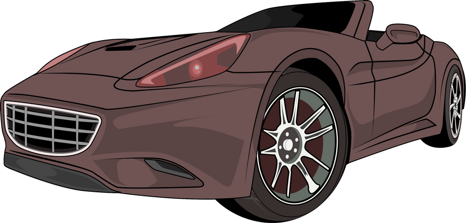 Carro esporte  Ilustração