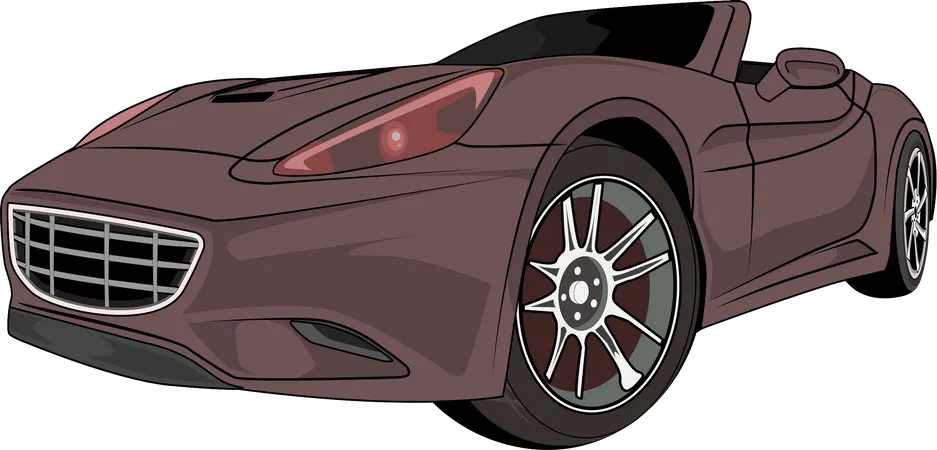 Carro esporte  Ilustração