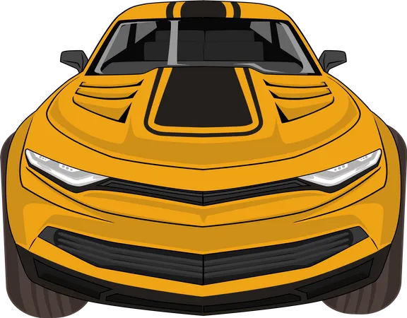 Carro esporte moderno  Ilustração