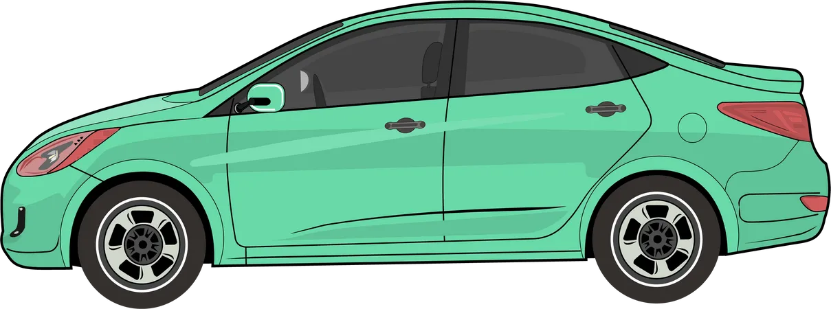 Carro moderno  Ilustração