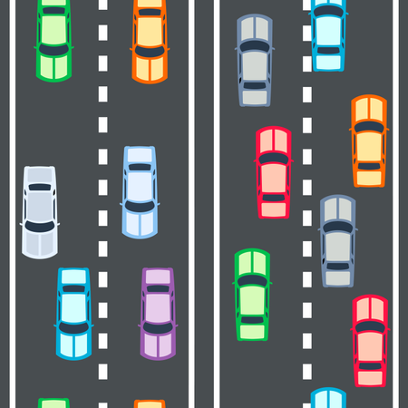 Cars Seamless Pattern  Illustration