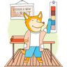 cartoon character illustration free download