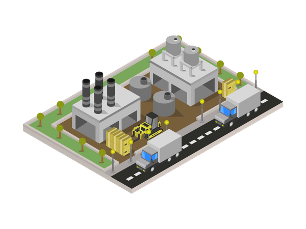 Casa de producción  Ilustración