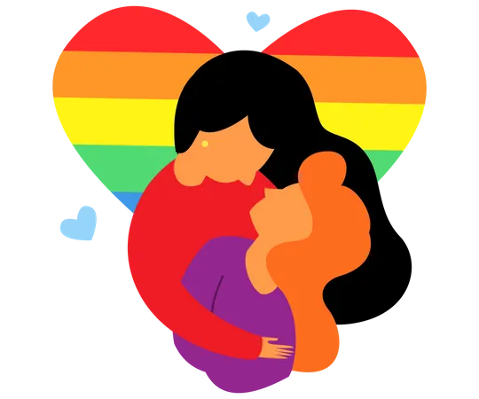 Feliz Mes Do Orgulho LGBTQ Banners E Bandeiras Para Publicidade E Paginas Da Web Para Expressar O Direito De Uma Pessoa A Liberdade De Escolha De Genero Para Expressar O Direito De Uma Pessoa A Liberdade De Escolha De Genero Ilustração