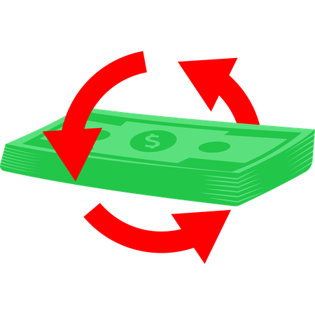 Cash back  Illustration