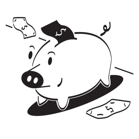 Cash deposit  Illustration