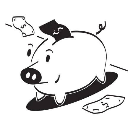 Cash deposit  Illustration