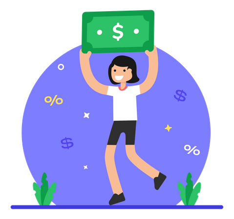 Cash  Illustration