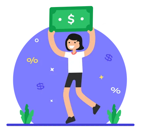 Cash  Illustration