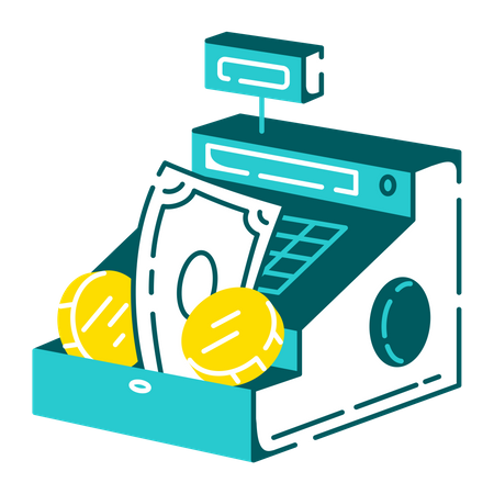 Cash machine  Illustration