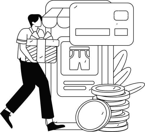 代金引換  イラスト