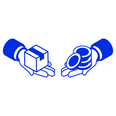 Cash on delivery  Illustration