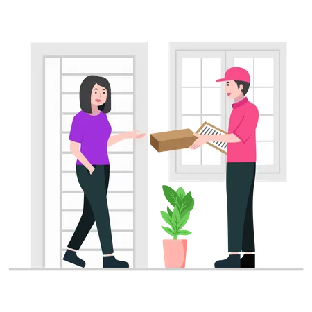 Cash on Delivery  イラスト