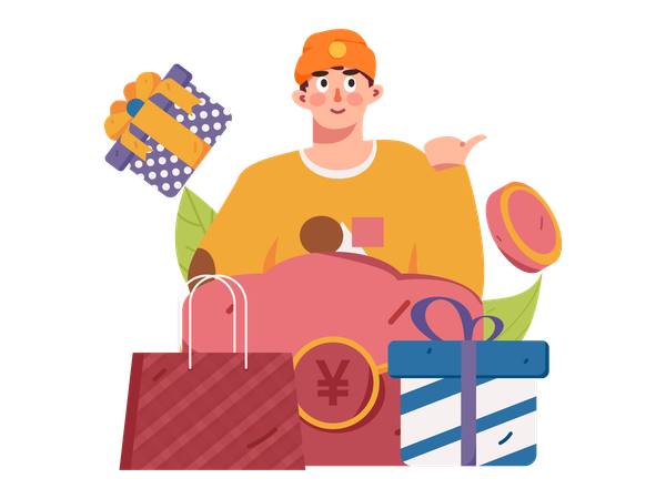 Cash on delivery  Illustration