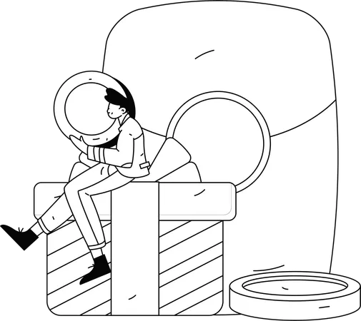 Cash On Delivery  Illustration