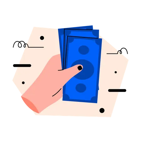 Cash payment  Illustration