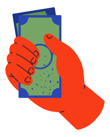 Cash Payment Illustration