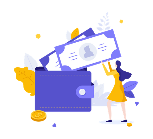 Cash Payment  Illustration