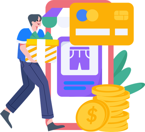 Cash payment  Illustration