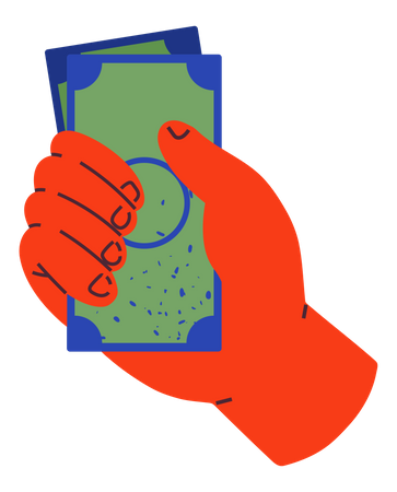 Cash Payment  Illustration