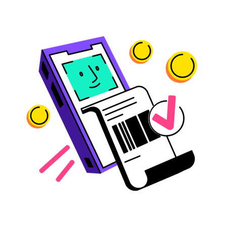 Cash receipt  Illustration