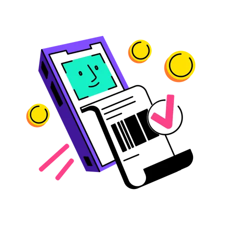 Cash receipt  Illustration
