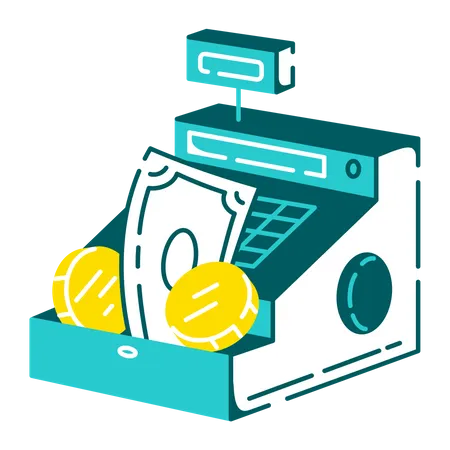 Cash machine  Illustration