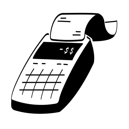 Cash register  Illustration