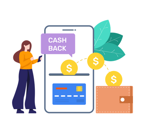 Cashback  Illustration