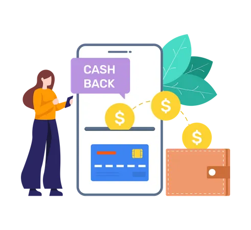 Cashback  Illustration