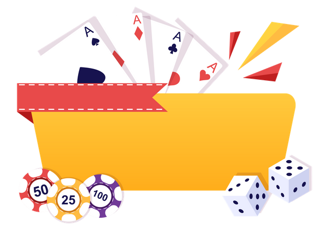 Casino games Illustration
