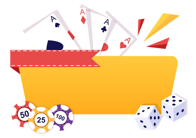 Casino games  Illustration