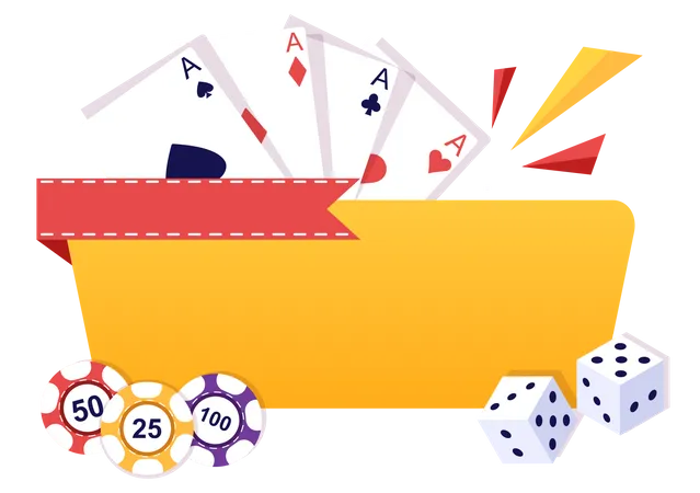 Casino games  Illustration