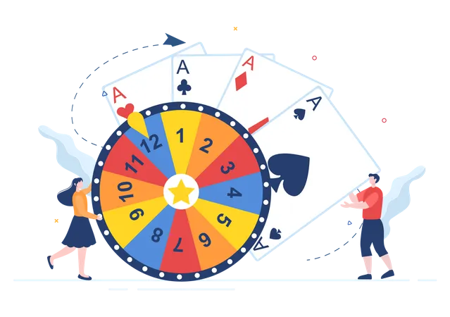 Casino Roulette Illustration