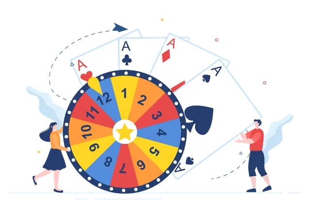 Casino Roulette  Illustration