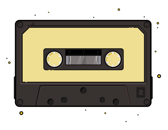 Cassette Illustration