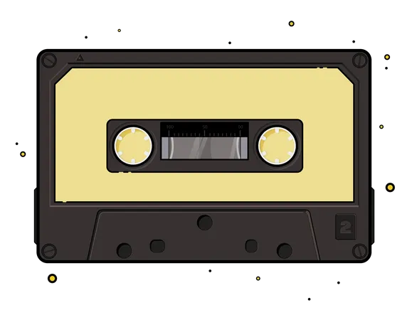 Cassette  Illustration