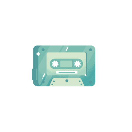 Cassette  Illustration