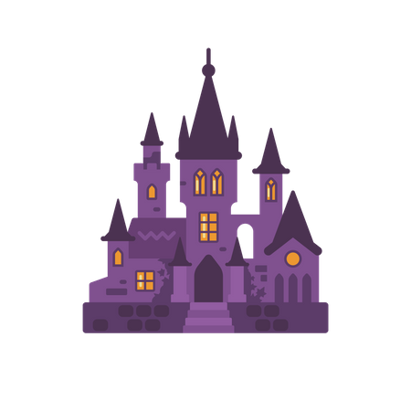 Castelo de vampiros  Ilustração