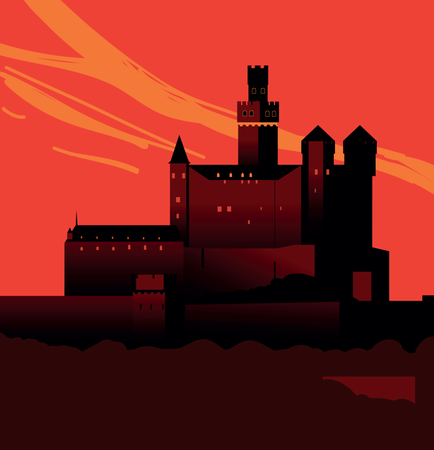 Castle  Illustration