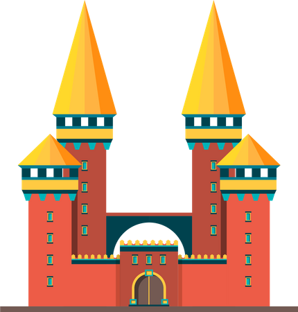 Castle Tower  Illustration