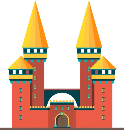 Castle Tower  Illustration