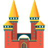 illustration for castle tower