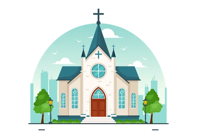 Cathedral Catholic Church  Illustration