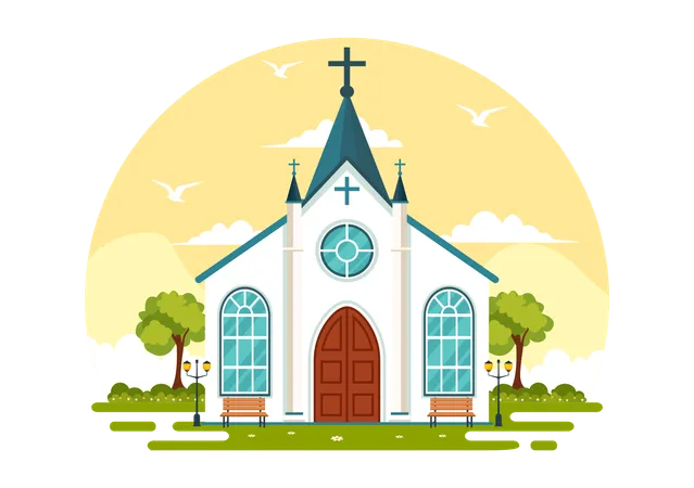 Cathedral Catholic Church  Illustration