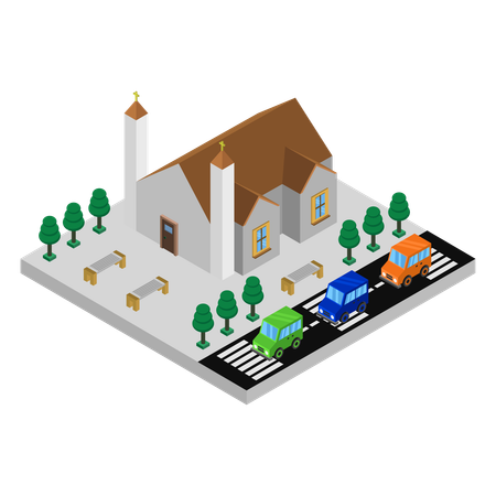 Cathedral  Illustration